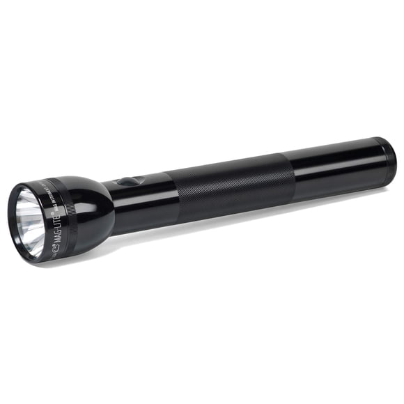 Linterna MagLite Heavy-Duty incandescente de 3 celdas D negra