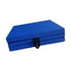 thumbnail image 4 of Esterilla de ejercicios plegable de tres pliegues, almohadilla de pilates antideslizante e impermeable de cuero PU, almohadilla elástica 5 Azul, 4 of 8