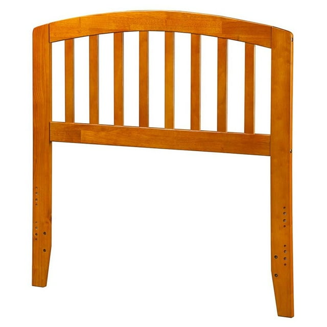 Atlantic Furniture Tête de Lit Double Broche Richmond en Latte Caramel