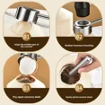 thumbnail image 4 of Stainless Steel Coconut Opener & Rubber Hammer Kit: Effortless Manual Tool for Opening Coconuts, Scraping Flesh, and Kitchen Use – Modern, Durable Design with Great Value (5-10 Yuan), 4 of 4