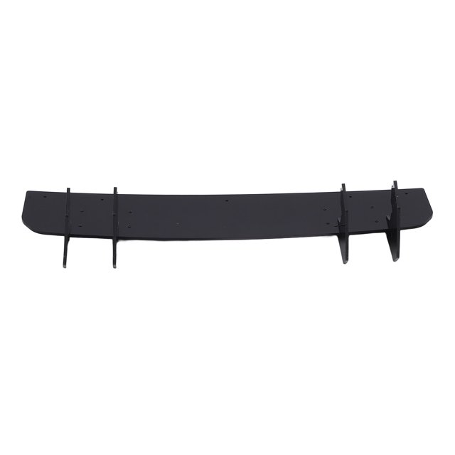 Difusor De Labio Del Parachoques Trasero, Decoración Exterior Minimiza El Daño Por Colisión Divisor De Labio Del Parachoques Trasero De Alta Resistencia Negro Brillante Para