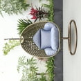 thumbnail image 4 of HomeStock Tuscan Treats Wicker Hanging Egg Swing Chair, 4 of 5