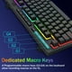 thumbnail image 4 of Teclado inalámbrico portátil para juegos Redragon K524RGB-PRO, 4 of 9