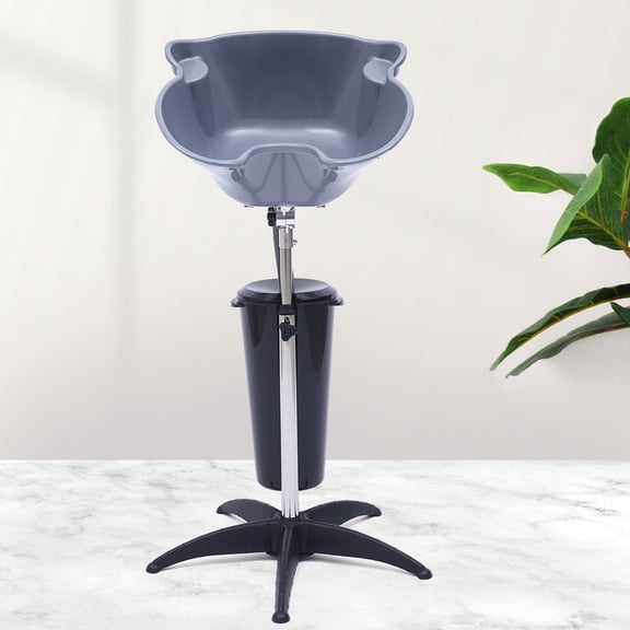 Adjustable Height Angle Shampoo Basin Kit, Portable Shampoo Bowl for Handicap & Disabled, Shampoo Basin Kit