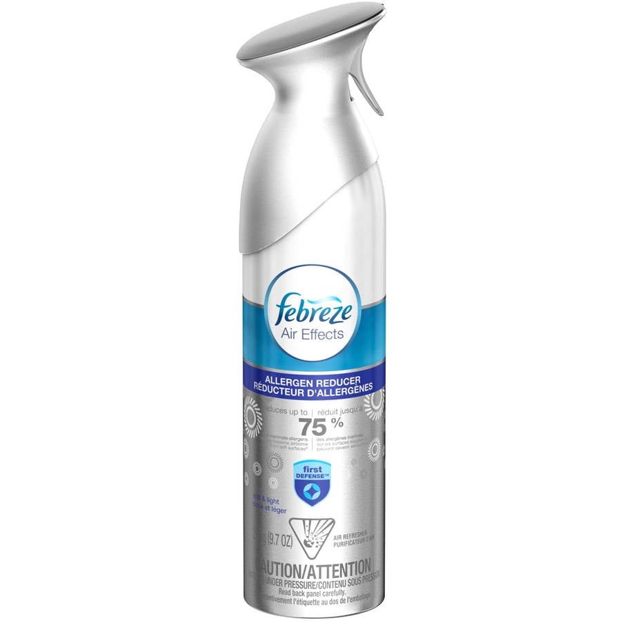 Febreze Air Effects Allergen Reducer Air Refresher - Soft & Light - 9.7 oz