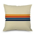 thumbnail image 4 of Ins Wind Linen Pillowcase Simple Creative Cushion Abstract Leaf Pillow Square Cushion Cover 37, 4 of 4