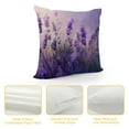 thumbnail image 4 of Chilfamy  Purple Lavender in The Field Pattern Decorative Throw Pillow Cover Cushion Cover Modern Pillow Cover,Purple,Multi-Size, 4 of 5