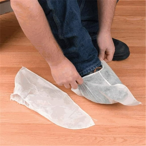WEST CHESTER HOLDINGS&44; INC. Polypropylène&44; Couvre-Bottes&44; Blanc&44; Pack de 100