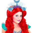 thumbnail image 3 of Blue or Pink Mermaid Headband Underwater World Mermaid Fin Headband, 3 of 4