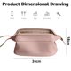 thumbnail image 2 of Bolso de gran capacidad cosmético portátil de moda del almacenamiento del viaje, hecho de PU, 2 of 5