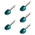 thumbnail image 3 of 5 cucharas para comida de mascotas, cucharas multifuncionales para cereales, cucharas para harina de cocina, cucharas para colada. verde, 3 of 9