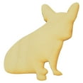 thumbnail image 1 of Package of 1, Medium 7" X 8" X 1/4" Sitting French Bulldog Wood Cutout For Art & Craft Project, Made in USA, 1 of 1