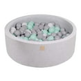 thumbnail image 1 of MeowBaby Large Round 35 x 11.5 Inch Baby Foam Ball Pit with 200 2.75 Inch Balls, 1 of 6