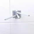 thumbnail image 6 of Rotating Towel Rack Swivel Towel Rack 3 Poles Towel Holder 180 Rotation Wall Mounted Punch Bathroom Bath Kitchen Dish Rag Utensil Holder Wardrobe Organizer White, 6 of 6