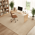 thumbnail image 3 of WANLISELL 6' x 9' Area Rugs for Living Room, Machine Washable Rug Indoor Stain Resistant Large Carpet for Bedroom Kitchen Dining Room Office Home Decor, Brown & White, 3 of 13
