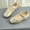 Gold, variant on Dress Shoes for Girls Gold Ballet Flats Flats for Wedding Party School Uniform Shoes Cute Girls Mary Janes
