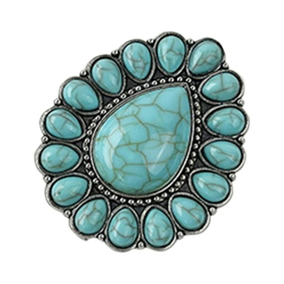 Turquoise Phone Stand Retro Folding Ergonomic for Smartphones