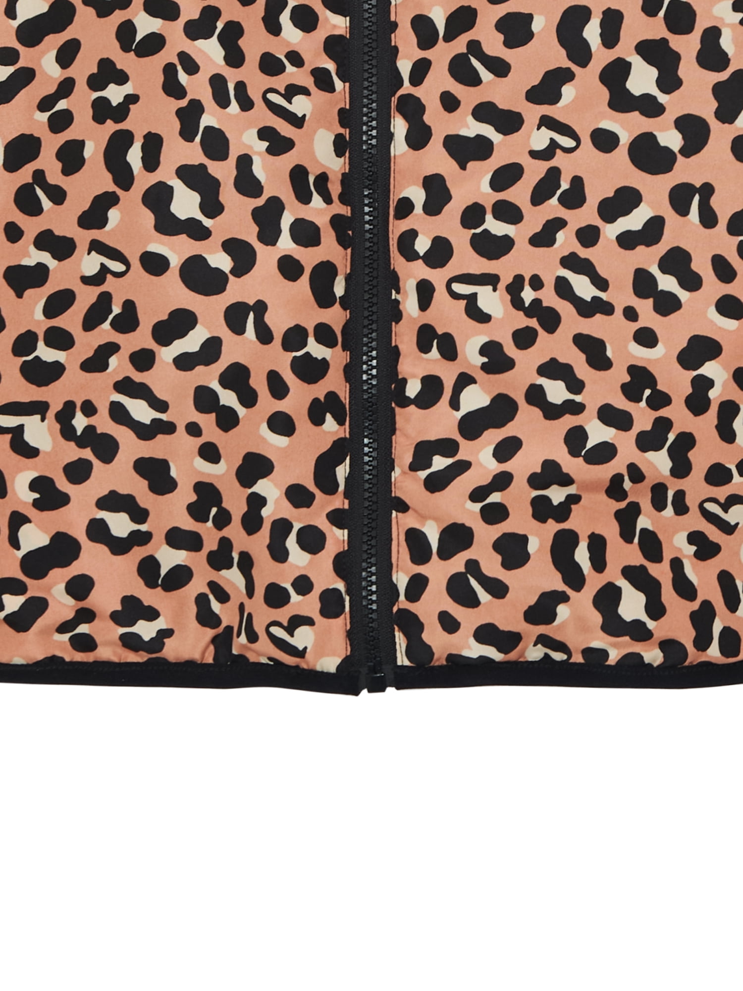 Wonder Nation Toddler Girl Faux Fur Reversible Jacket, Sizes 12M-5T