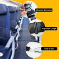 thumbnail image 3 of Airplane Seat Belt Extender with Storage Pouch,Adjustable Airplane Belt Extension with Metal Buckle,Compatible with Most Airlines & Some Cars,Travel Accessory, 3 of 7