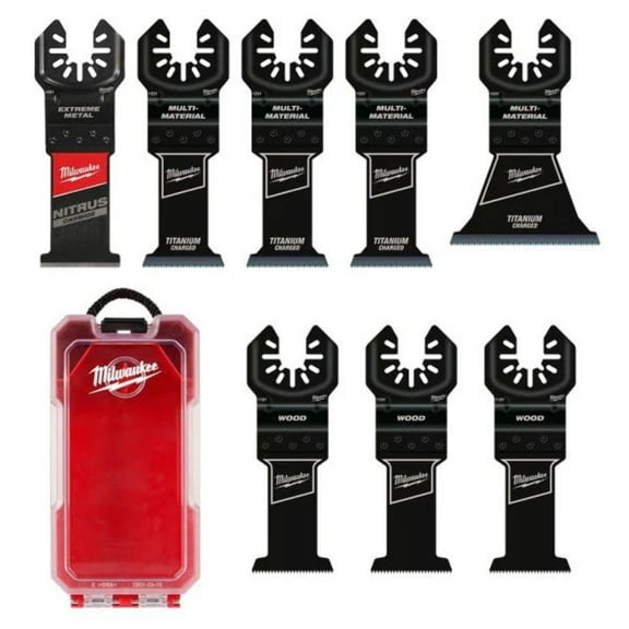 Oscillating Multi-Tool Blade Set (8-Piece)