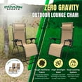 thumbnail image 2 of Caravan Sports Infinity Zero Gravity Cha, 2 of 9