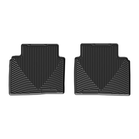 WeatherTech All-Weather Floor Mats compatible with 2019-2022 Nissan Altima - 2nd Row, Black