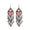 Style 2, variant on Vintage Inspired Handmade Earrings Glass Beaded Floral Tassels Ear Jewelry