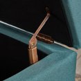 thumbnail image 5 of Storage Ottoman, Upholstered Fabric Ottoman with Storage, Storage Bench with Safety Hinge, for Entryway Living Room  Bedroom, Teal, 5 of 8
