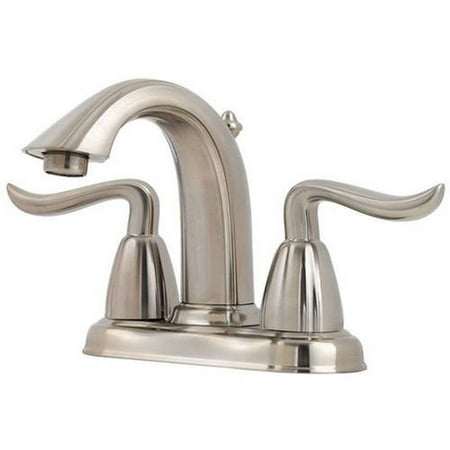 Pfister Santiago Centerset Bathroom Faucet with Metal Pop-Up Assembly, Available in Various Colors