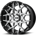 thumbnail image 2 of KMC-XD Wheels XD203-20106318NCB XDWXD203-20106318NCB CHOPSTIX 20x10 6x135.00 CHROME CENTER W/ GLOSS BLACK MILLED LIP (-18 mm), 2 of 2