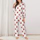 thumbnail image 2 of Fotbe Spiders Insects Conjunto de Pijama de Manga Larga para Mujer con Estampado, Ropa de Dormir de 2 Piezas, Conjunto de Casa Suave y Cómodo con Bolsillos-Medium, 2 of 7