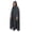 Dark Gray, variant on Levmjia Unisex Full Length Hooded Cloak Multi Color Solid Cape Adult Lightweight Breathable Outfit Halloween Party Dress Up Gothic Costume Versatile Holiday Festival