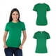 thumbnail image 2 of Playera Peso Completo para Dama, Color Jade, 100% Algodón, 2 of 3