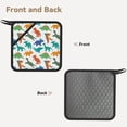 thumbnail image 2 of Pofeuu Colorful Dinosaur Print Silicone Trivet Mats,Silicone Hot Pads for Kitchen, Silicone Trivets for Hot Pots and Pans, Silicone Hot Pad, 2 of 8