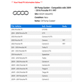 thumbnail image 2 of Oil Pump Gasket - Compatible with 2009 - 2016 Porsche 911 997 2010 2011 2012 2013 2014 2015, 2 of 2