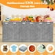 thumbnail image 4 of Baúl para juguetes Beadsky, extra grande, plegable, 150 L (gris), 4 of 7