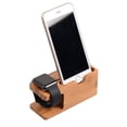 thumbnail image 2 of CNKOO Natural Bamboo Charging Dock Station Phone Holder Bracket Smart Watch Cradle Stand ZZZ, 2 of 6