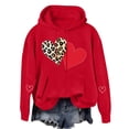thumbnail image 6 of Dgankt Hoodies for Women Women's Hoodies Pullover Cute Heart Sweatshirts Long Sleeve Tops with Pockets S-3XL, 6 of 8