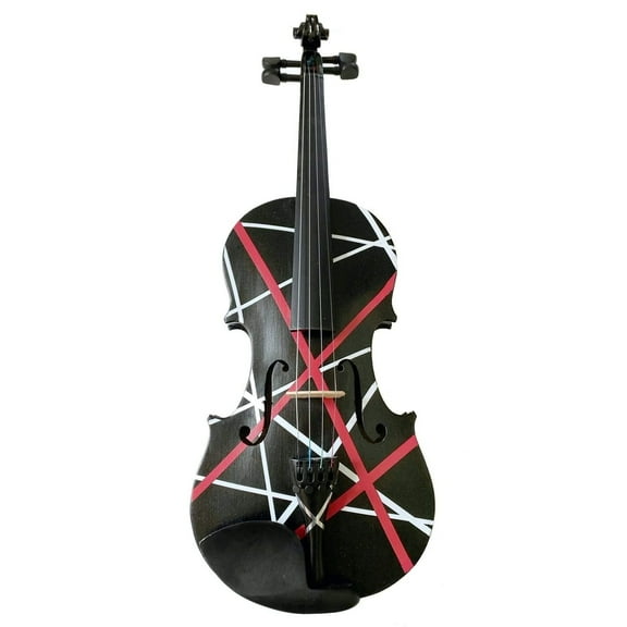 Rozanna's Violins Wrap Series Violin Outfit 4/4 w Crystal fine tuners and Accessories