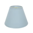 thumbnail image 2 of Aspen Creative 32196 Transitional Hardback Empire Shaped Spider Construction Lamp Shade in Light Blue, 12" wide (6" x 12" x 9"), 2 of 5
