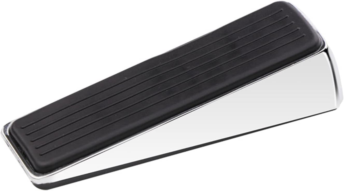 Removable Door Stopper Zinc Alloy Door Top Rubber Door Stopper Top Door Stop Windproof and Anticollision Door Stopper 1Pcs