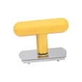 thumbnail image 1 of Abrebotellas manual de acero inoxidable, fácil de usar, , accesorios de cocina, abridor manual multifuncional para personas mayores con Amarillo Macarena abridores de tarros, 1 of 8