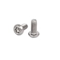 thumbnail image 2 of M2.5x6mm 304 Stainless Steel Button Head Torx Security Machine Screws 50pcs, 2 of 3