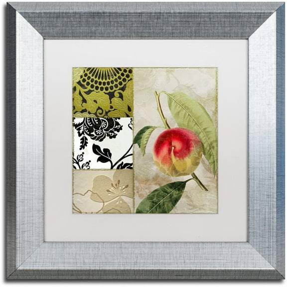Trademark Fine Art "SoHo I" Canvas Art by Color Bakery White Matte, Silver Frame