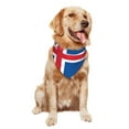 thumbnail image 4 of Flag Of Iceland Dog Bandana Pet Scarf Dog Party Supplies For Dogs Pet Accessories For Dog Lovers, 4 of 6