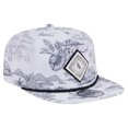 thumbnail image 3 of Men's New Era White Chicago White Sox Printed Island Golfer Snapback Hat, 3 of 6