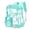 #1-Mint Green, variant on Clear Backpack for School, Waterproof Large Capacity Backpack Transparent Shoulder Rucksack for Commute Travel Office Daily Use
