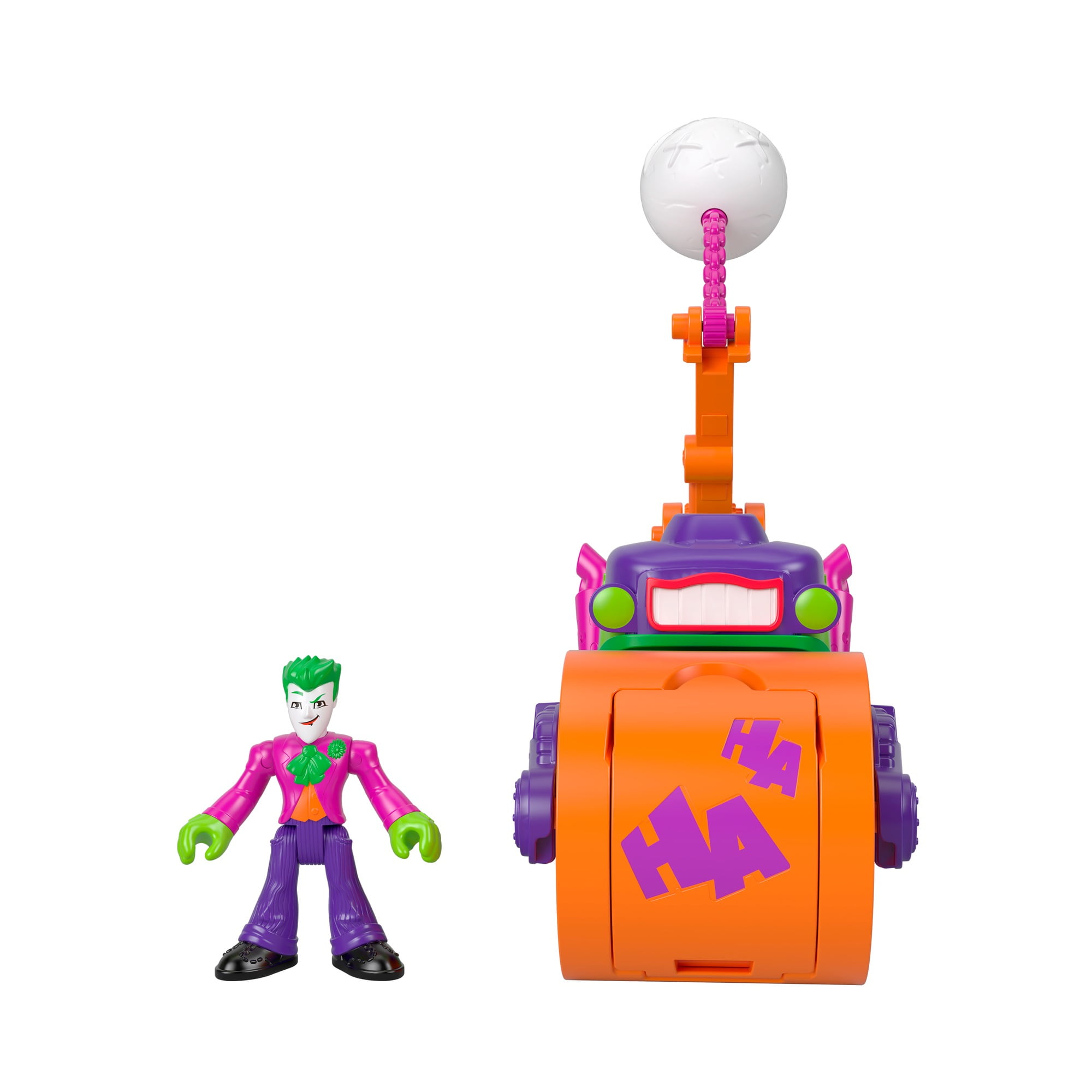 imaginext joker steamroller