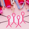 thumbnail image 4 of Homoyoyo 20Pcs Rosy Hair Curling Tools Silicone Spiral Perm Rods for Hair Styling, 4 of 7