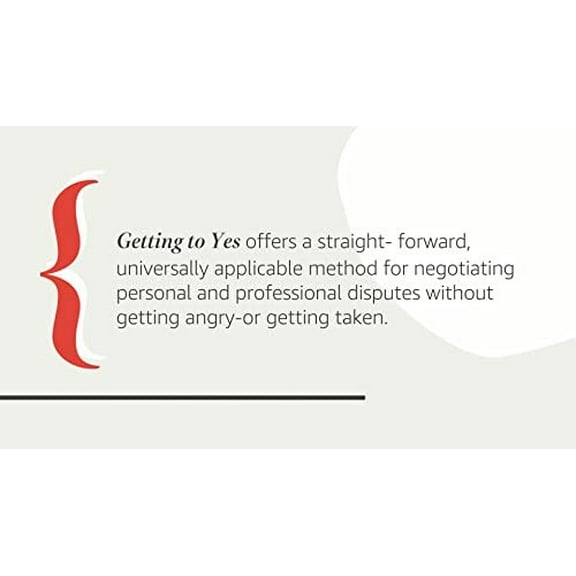 Pre-Owned Getting to Yes: Negotiating Agreement Without Giving in (Paperback) 0143118757 9780143118756